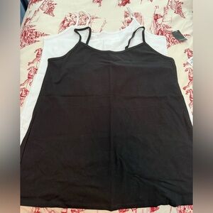 Torrid NWT Black and White Camisole Tops, 3